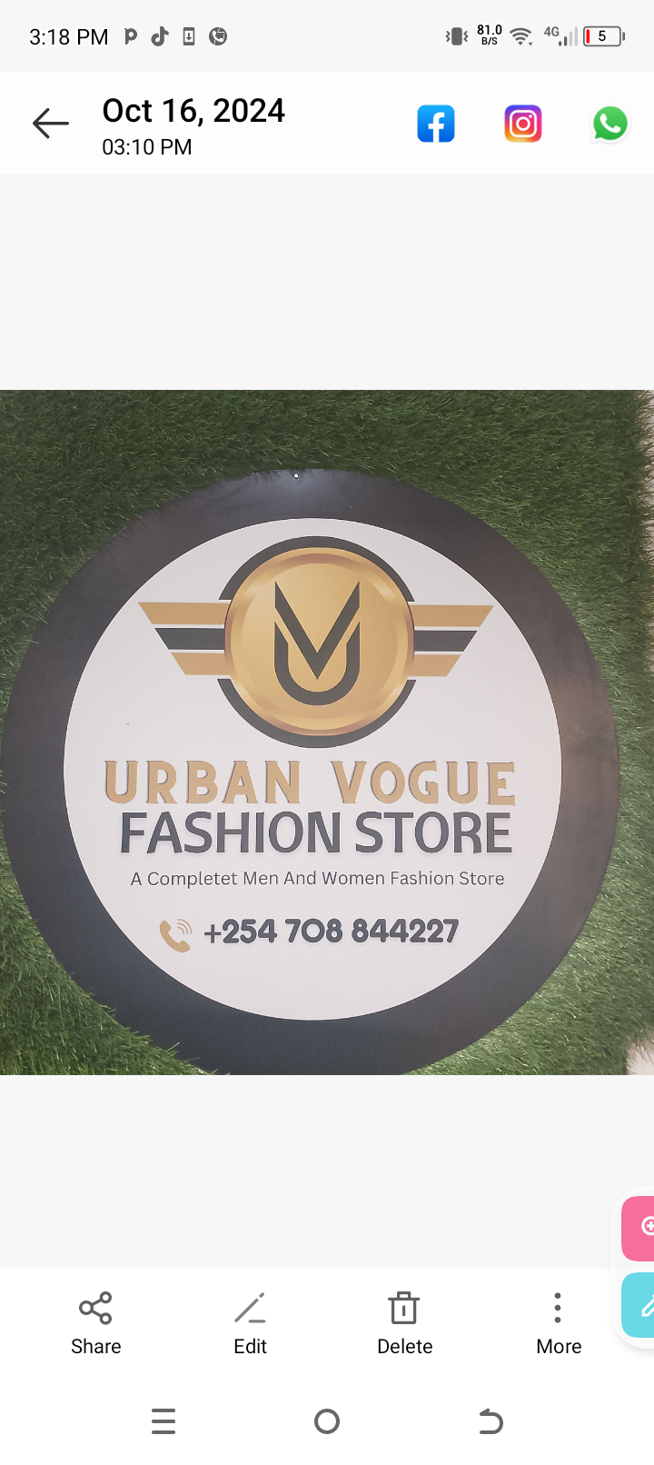 URBAN VOGUE BEAUTY STORE